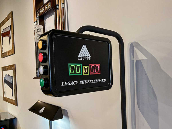 Elite Shuffleboard Table Display Outlet "As Is"