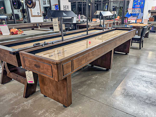Elite Shuffleboard Table Display Frisco "As Is"