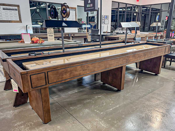 Elite Shuffleboard Table Display Frisco "As Is"