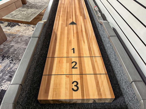 Everly Shuffleboard Table Display Dallas "As Is"