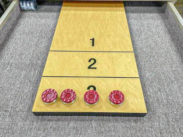 Bowie Shuffleboard Table Dining Package Display Outlet "As Is"