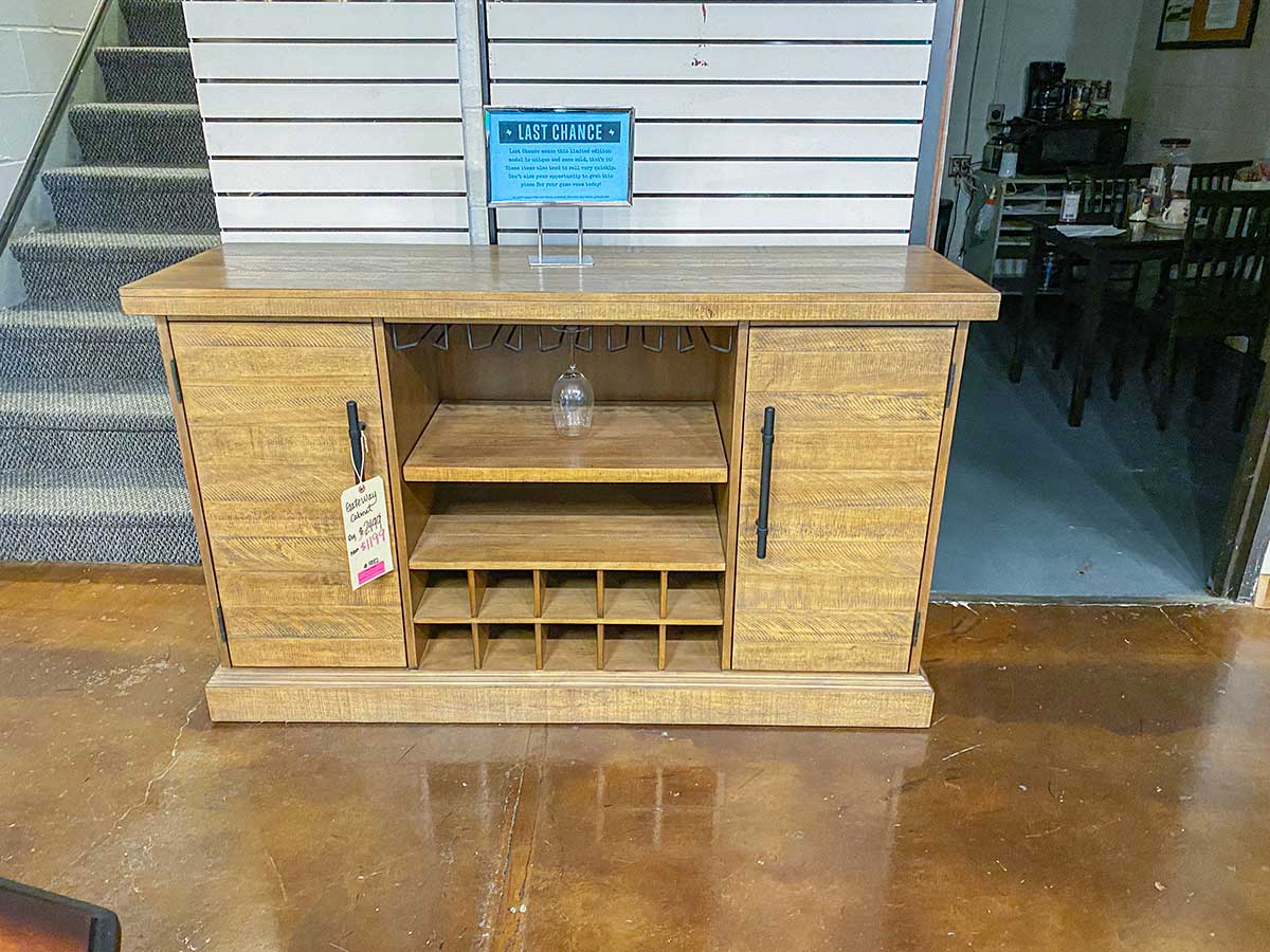 Gateway Wine Display Dallas "As Is" Universal Billiards