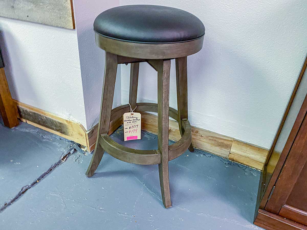 Sterling Backless Bar Stool Display Dallas "As Is" Universal Billiards