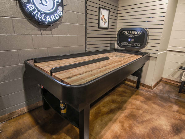 Bankshot Shuffleboard Table + Score Unit