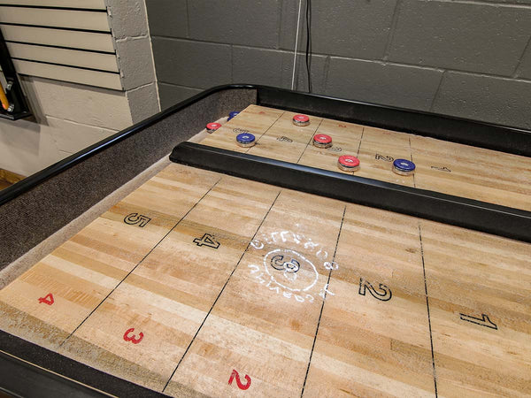 Bankshot Shuffleboard Table + Score Unit