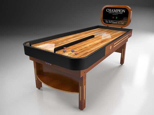 Bankshot Shuffleboard Table + Score Unit