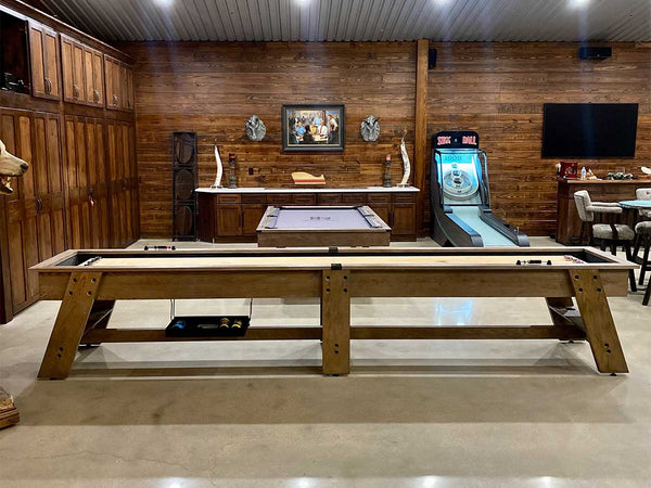 Barren Shuffleboard Table