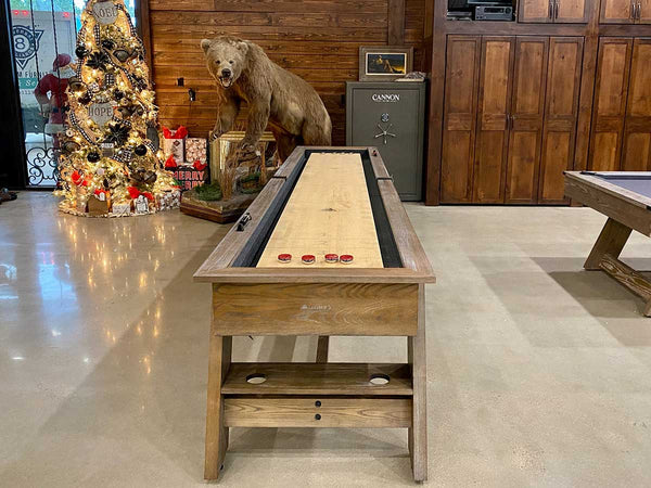 Barren Shuffleboard Table