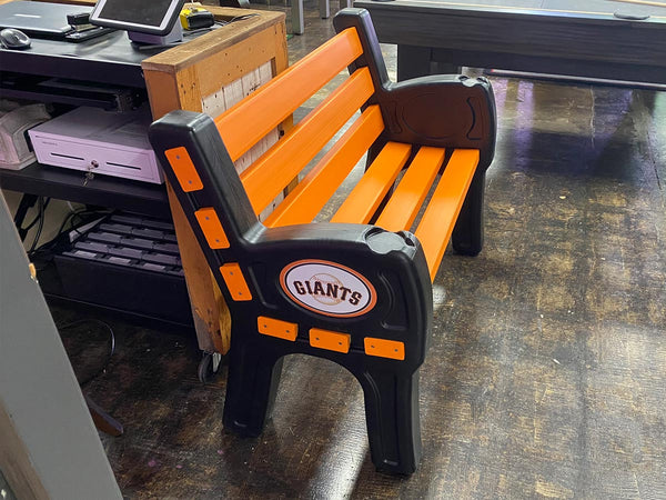 Giants Bench Display Outlet "As Is"