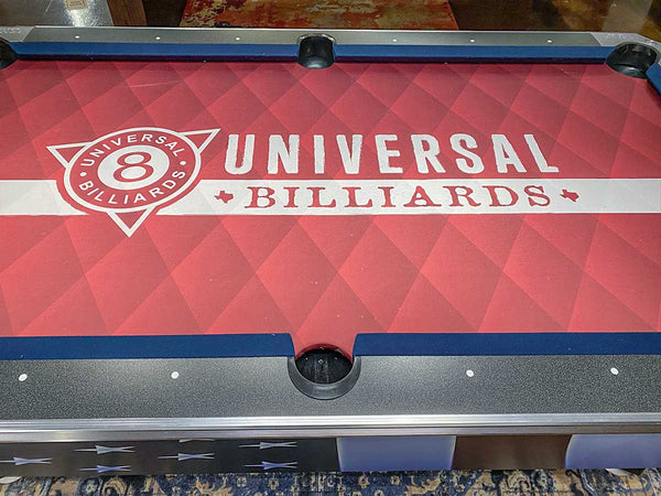 Liberty Custom Pool Table Display Dallas "As Is"