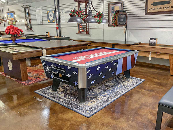 Liberty Custom Pool Table Display Dallas "As Is"