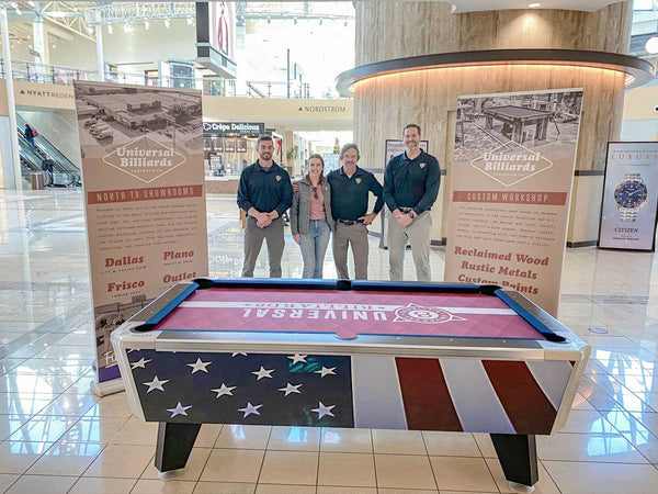 Liberty Custom Pool Table Display Dallas "As Is"