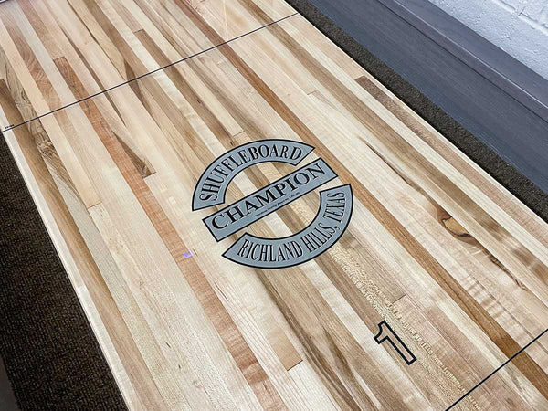 Palo Duro Shuffleboard Table Display Dallas "As Is"