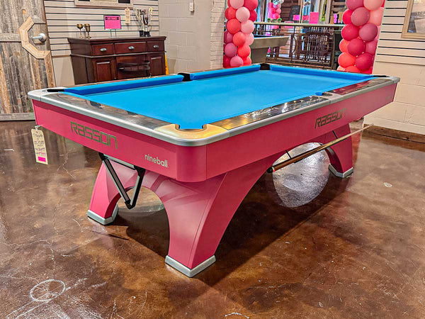 Rasson Ox Pool Table Display Dallas "As Is"