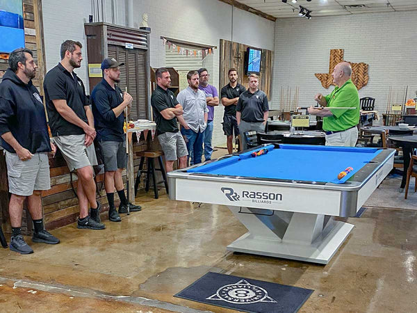 Rasson Victory II Pool Table Display Dallas "As Is"