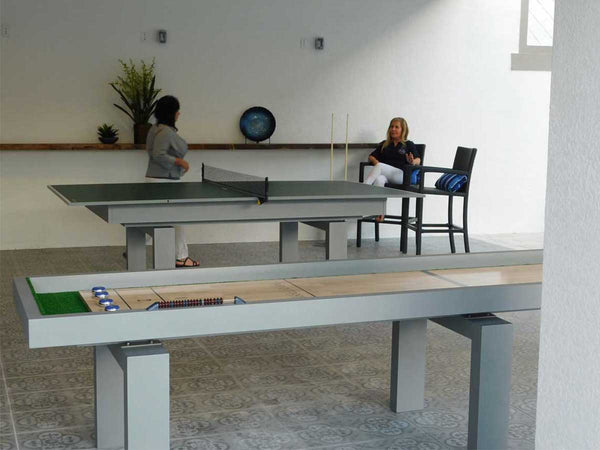 South Beach Outdoor Shuffleboard Table
