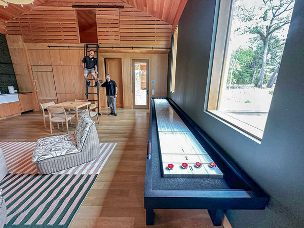 South Beach Outdoor Shuffleboard Table