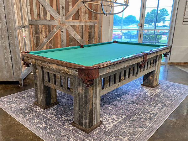 Texas Hickory Pool Table
