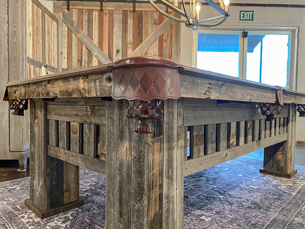Texas Hickory Pool Table