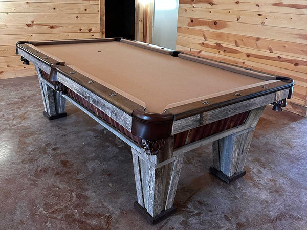 Texas Mustang Pool Table