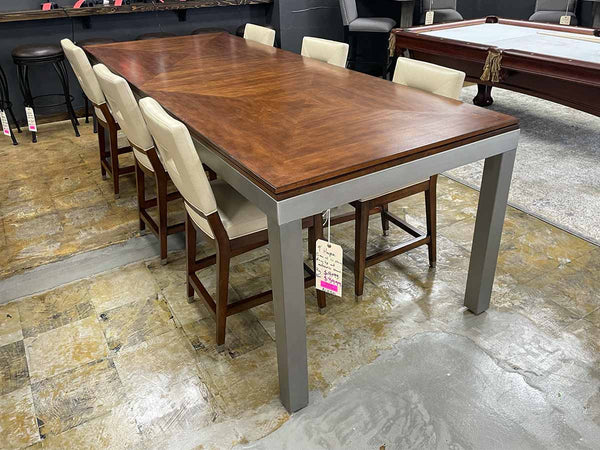 Harper Shuffleboard Table Dining Package Display Outlet "As Is"