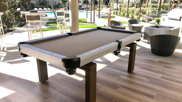 Metal Pool Table For Atlanta Design Group