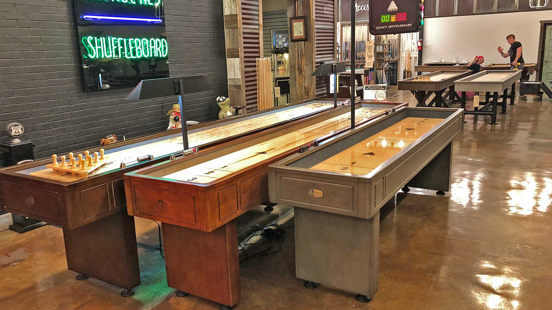 In-Stock Shuffleboards – Universal Billiards
