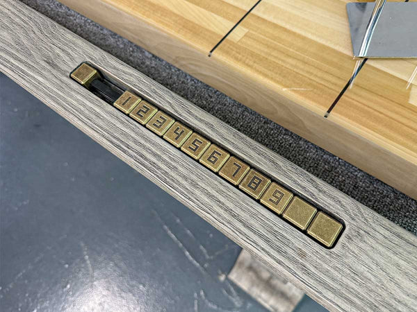 Brody Shuffleboard Table Display Dallas "As Is"