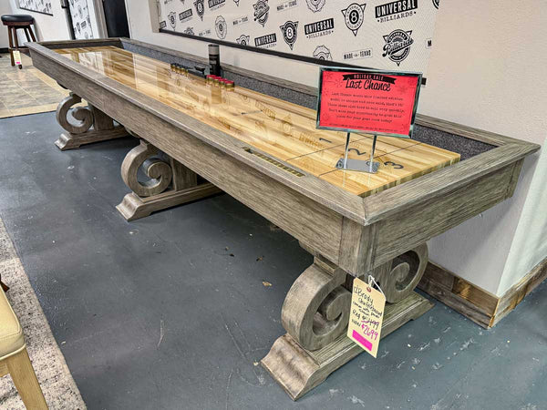 Brody Shuffleboard Table Display Dallas "As Is"