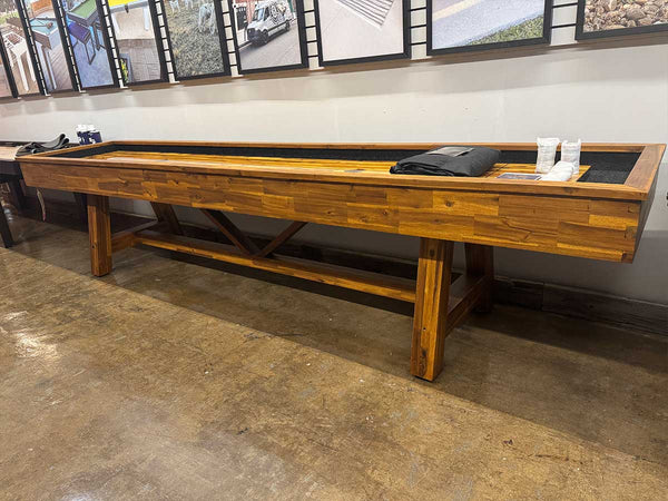 Emory Outdoor Shuffleboard Table Display Dallas "As Is"