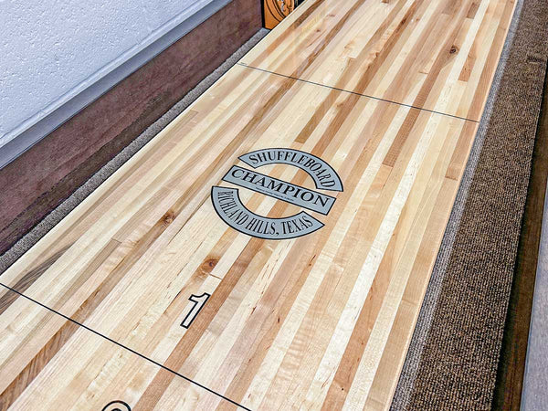 Fremont Shuffleboard Table Display Dallas "As Is"