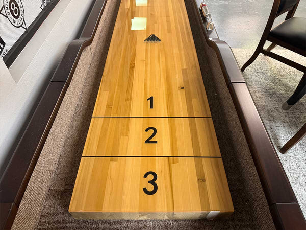 Ginger Shuffleboard Table Display Dallas "As Is"