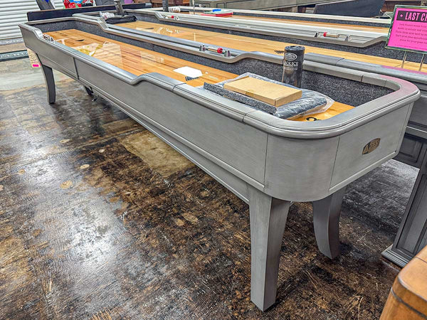 Malik Shuffleboard Table Display Dallas "As Is"