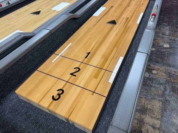 Malik Shuffleboard Table Display Dallas "As Is"