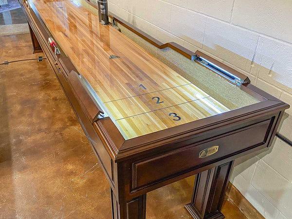 Landon Shuffleboard Table Display Dallas "As Is"