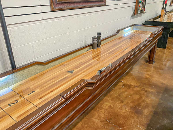 Landon Shuffleboard Table Display Dallas "As Is"