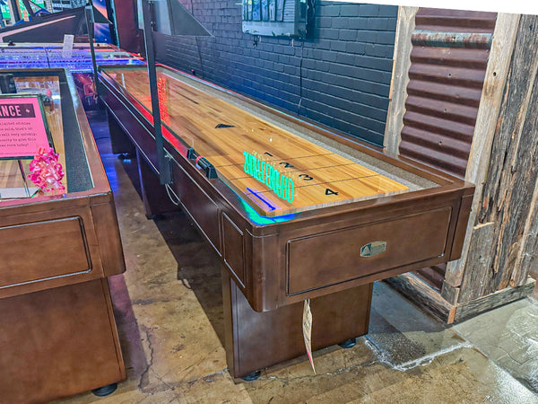 Sterling Shuffleboard Table Display Dallas "As Is"