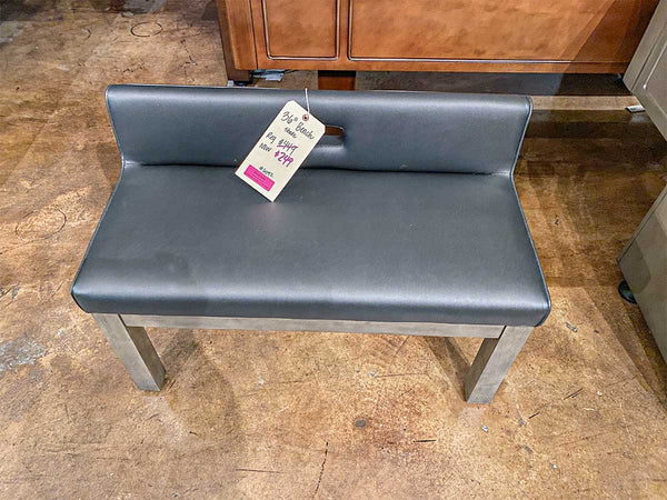 Baylor Backed Dining Bench 6092 Display Dallas "As Is"