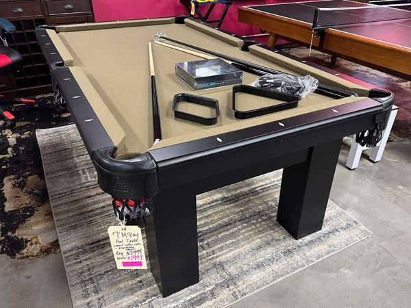 McKay Pool Table Display Outlet "As Is"