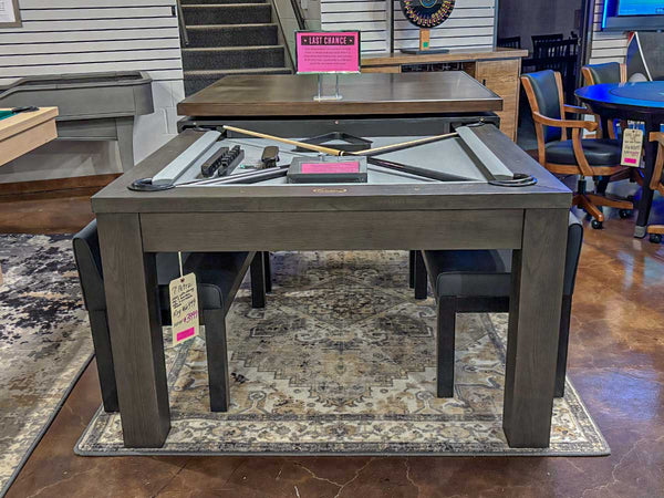 Petra Pool Table + Dining Top Display Dallas "As Is"