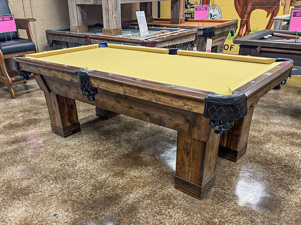 Texas Willa Pool Table Display Dallas "As Is"
