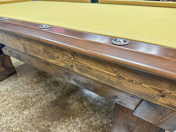 Texas Willa Pool Table Display Dallas "As Is"