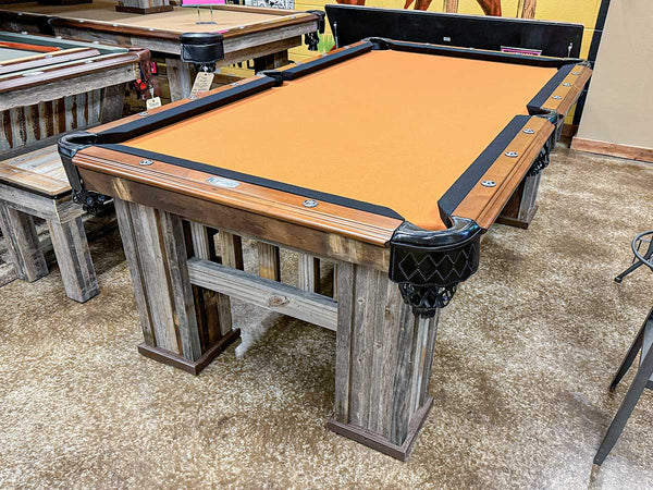 Texas Packard Pool Table Display Frisco "As Is"