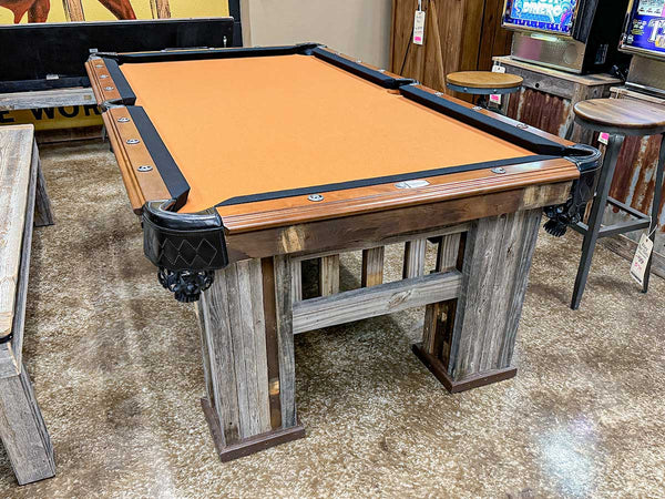 Texas Packard Pool Table Display Frisco "As Is"