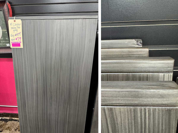 Cinder Dining Top Display Outlet "As Is"