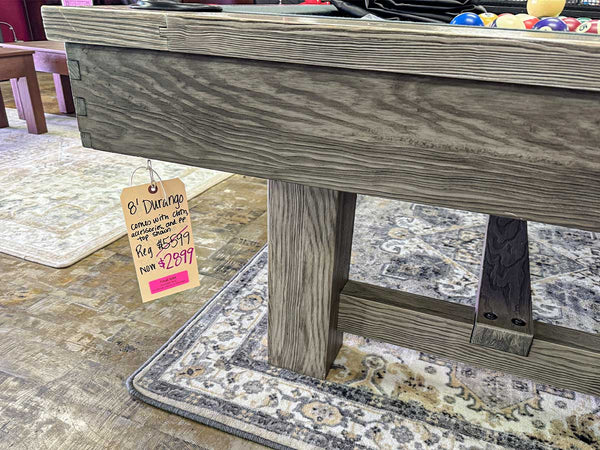 Durango Pool Table Display Outlet "As Is"