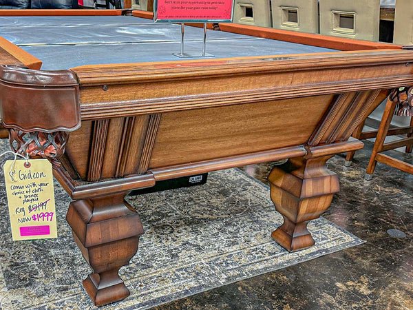 Gideon Pool Table Display Outlet "As Is"