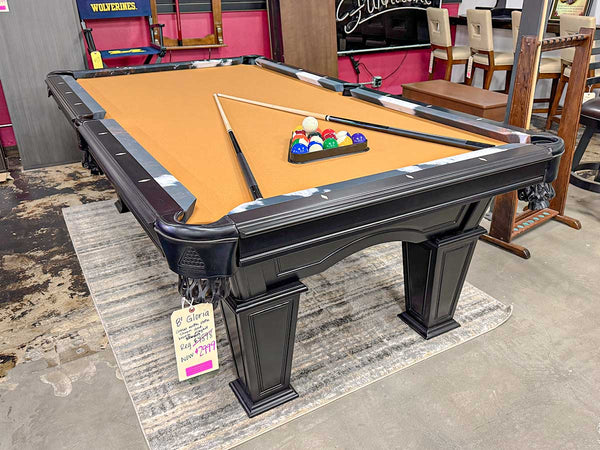 Gloria Pool Table Display Outlet "As Is"