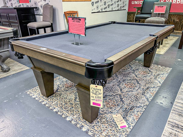 Mustang Pool Table Display Dallas "As Is"