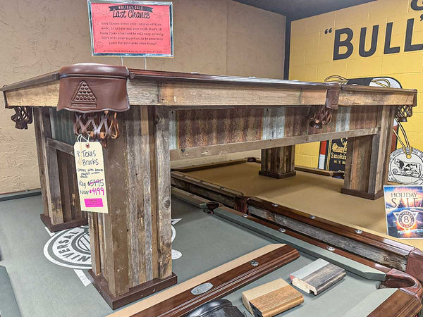 Texas Brooks Pool Table Display Dallas "As Is"